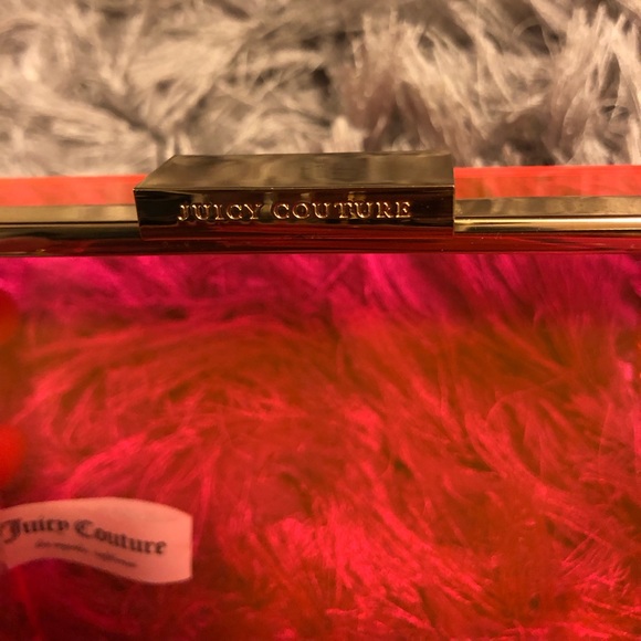NeOn lucite acrylic minaudiere JUICY couture - Picture 4 of 11